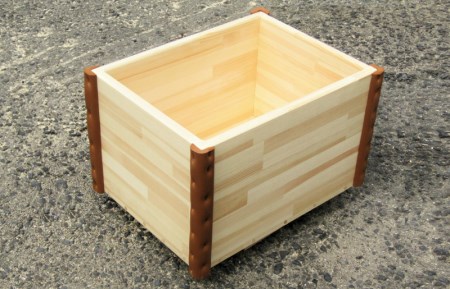 020C105 手作り木製 おもちゃ箱
