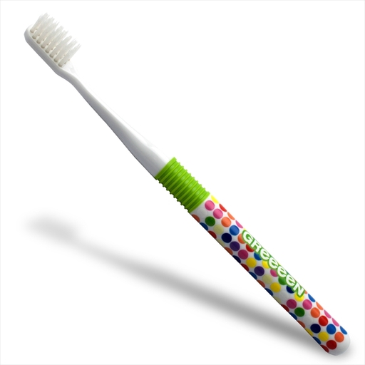 【日本製】歯ブラシ GReeeeＮ ハブラシ 白（navi）6本