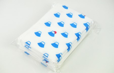 【スピード発送】抗ウイルスガーゼフェイスタオル6枚セット