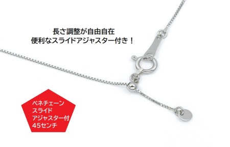 プラチナ・1粒ダイヤモンドネックレス（0.3ct）