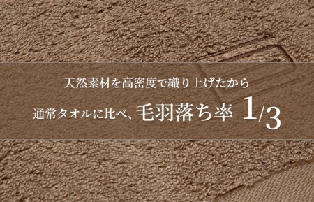 世界最高峰のタオルneiバスタオル 2枚（ブラウン）【ホテル仕様 上質 厚手 吸水性 泉州タオル たおる ギフト 国産】