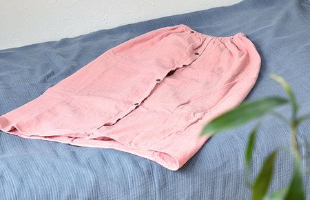 プレミアムガーゼ ラップタオル（ピンク）