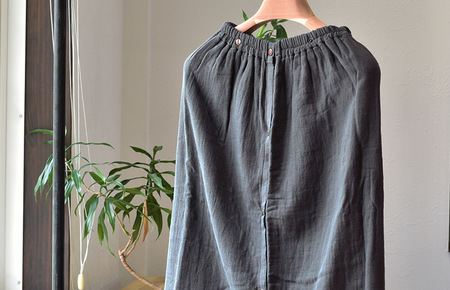 プレミアムガーゼ ラップタオル（チャコール）