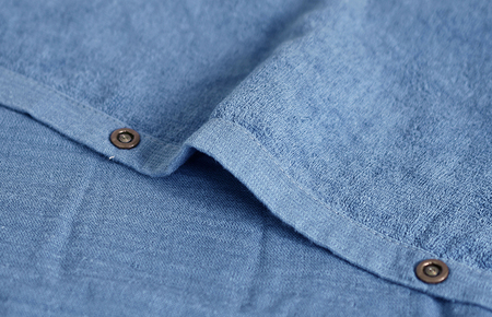 プレミアムガーゼ ラップタオル(ネイビー)