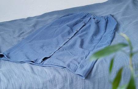 プレミアムガーゼ ラップタオル(ネイビー)