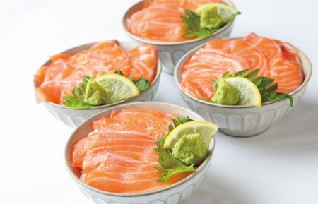 アトランティックサーモン 食べ比べ 合計3.6kg(スライス2kg/柵 1.6kg)