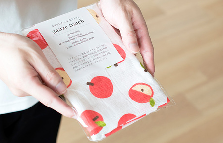 ガーゼタッチ ハンドタオル 詰め合わせ 10枚セット