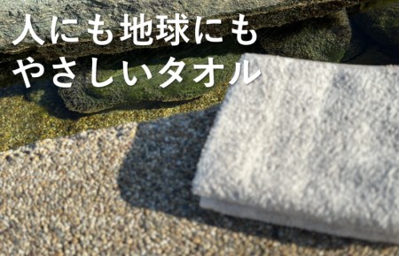 【THE EARTH TOWEL】10枚セットバスタオル/速乾泉州タオル(グレー)