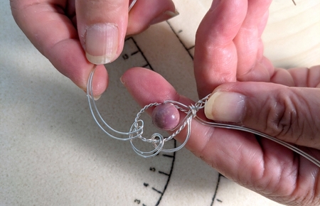 くるるンとかわいいワイヤーアート作り体験レッスン(2名様)