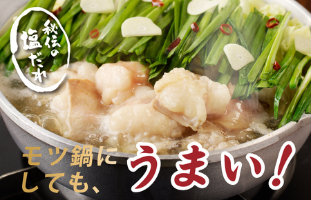 国産 牛肉 ホルモン 1kg 塩だれ漬け 焼肉用 小分け 250g×4P