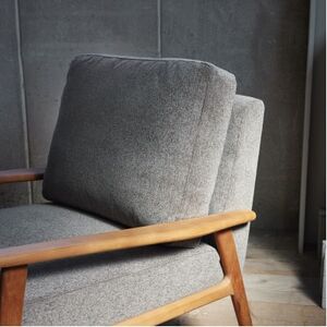 Strand Sofa 1人掛け(ストランドソファ)モケット クリンプアッシュブラウン【SWOF】_雑貨・日用品 椅子・チェア・ソファ 家具・インテリア _【1496365】