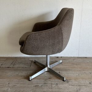 Cosmic Chair(コスミックチェア)X脚 モケット クリンプアッシュブラウン【SWOF】_雑貨・日用品 椅子・チェア・ソファ 家具・インテリア _【1543602】