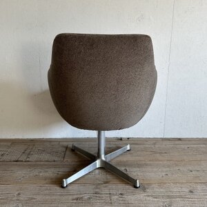 Cosmic Chair(コスミックチェア)X脚 モケット クリンプアッシュブラウン【SWOF】_雑貨・日用品 椅子・チェア・ソファ 家具・インテリア _【1543602】