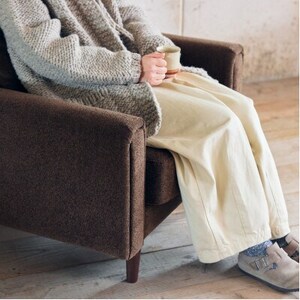 Carmona Sofa 1人掛け(カルモナソファ)モケット クリンプブラウン【SWOF】_雑貨・日用品 椅子・チェア・ソファ 家具・インテリア _【1562017】