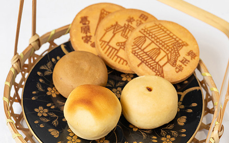 せんべいと和菓子の詰合せ 煎餅 こごせの里 群鴉 河内路 手土産に喜ばれるお菓子です。_菓子・スイーツ 煎餅・おかき せんべい センベイ 菓子・スイーツ 饅頭 まんじゅう マンジュウ_【1270066】