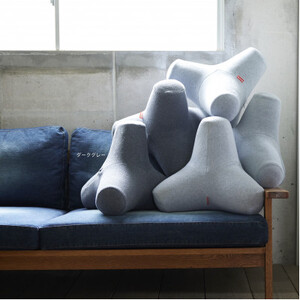 T-block Cushion (Tブロッククッション) ダークグレー【SWOF】_雑貨・日用品  家具・インテリア _【1392884】
