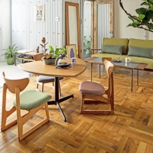 Lager Chair (ラガーチェア) ミナモ グリーン ナチュラルフレーム【SWOF】_雑貨・日用品 椅子・チェア・ソファ 家具・インテリア _【1399466】