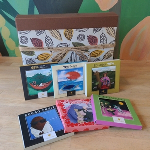 チョコレート専門店「チョコレートの虜に？！チョコレート好きには堪らない贅沢6種」｜スイーツ デザート 菓子 お菓子 洋菓子 贈り物 ギフト プチギフト プレゼント 手土産 おやつ 小分け 包装 パック [1186]