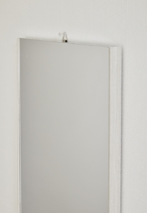 リフェクスミラー姿見 エア ミニ (フィルムミラー) RMA-1-WH (幅30cm×高さ60cm×厚み2cm)｜軽量 割れない 映りがキレイ 鏡 壁掛けミラー 壁付け インテリア [0727]