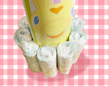 ご出産内祝い品 おむつケーキ (男の子用)｜オムツ オムツケーキ プレゼント ギフト お祝い 出産祝い [0943]