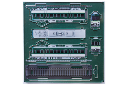 《京阪電車600形 立体組立キット「3Dアクデン」》アクリルスタンドの新境地｜京阪電車 600形 アクリルスタンド 立体組み立てキット アクスタ [1165]