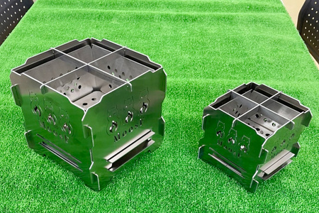 [MoosF] 組立BOX二次燃焼焚火台 (1.5倍サイズ) [0534]