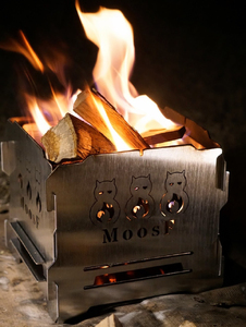 [MoosF] 組立BOX二次燃焼焚火台 [0535]