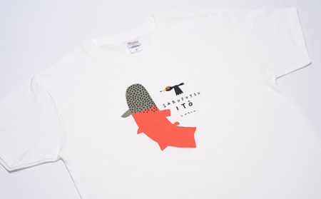 ふるさと納税 猿払村 イトウ　Tシャツ(白・XLサイズ)【12006】 楽天市場】【ふるさと納税】 Tシャツ 半袖 白 ホワイト XL