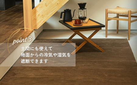 FIELD JACK アウトドアラグマット Lサイズ（FJK007）ゴールド