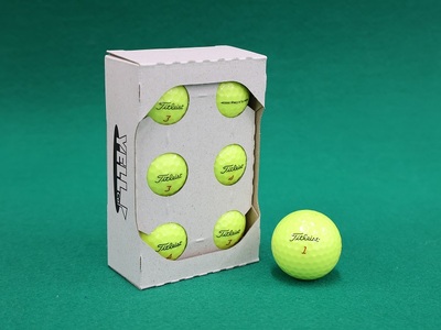 【ご注文から6ヶ月以内の発送】最高級・高品質ロストボール 6個×2 【タイトリスト PRO V1X カラー】ゴルフボール