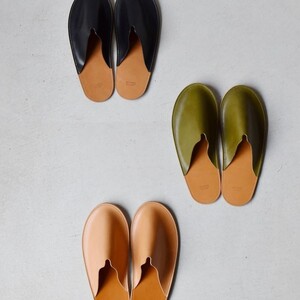 Teha’amana Slipper Basic L テハマナ スリッパ ベーシック L グリーン 革 皮 雑貨 レザー 本革