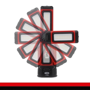 TONE トネ LED三面回転ライト L-LT26WPC 工具 15001-40001297|工具 整備士 自動車 バイク DIY 日本製 メンテナンス