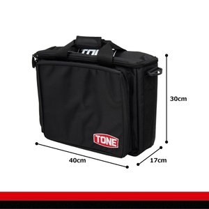 TONE トネ ブリーフケース （3WAY）　L-BGTB9　工具　15001-40001309｜工具 整備士 自動車 バイク DIY 日本製 メンテナンス