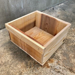 木箱 りんご箱 Eサイズ 31cm 31cm 15 5cm おおさか 河内材 無塗装 大阪府河内長野市 ふるさと納税サイト ふるなび