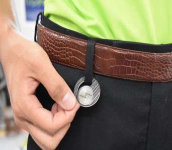 ゴルフマーカー(ハングマーカー)　４つセット　ダルメシアン　フライングボール　ニーケーイエロー　ワンワールド　ゴルフマーカー ゴルフ 父の日 母の日 ギフト プレゼント 実用的 ゴルフ好き 小物 コンペ 賞品 景品 祝い Present Gift