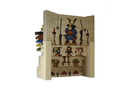 五月人形三段飾り　知育玩具 木製パズル おもちゃ プレゼント 男の子 女の子 誕生日 クリスマス 子供 大人 ギフト つみき 積木 送料無料 積み木 木のおもちゃ 動物つみき バランス ごっこ遊び おもちゃ 木製玩具 知育玩具 子ども 国産 安心 安全 出産祝い お祝い 贈り物 日本製 無塗装 ナチュラル 職人 手作り ギフト