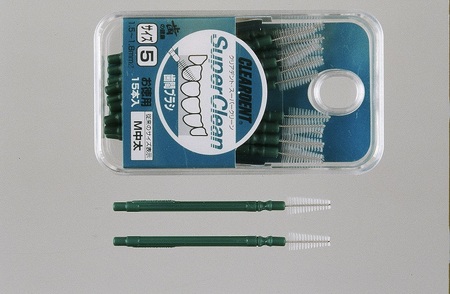 歯間ブラシ　Mサイズ（サイズL・LLは12本その他サイズは15本）×2セット　クリアデント　オーラルケア