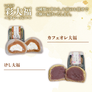 彩大福 6個 大福 だいふく