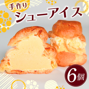 シューアイス 6個 アイスクリーム シュークリーム （スイーツ／洋菓子）