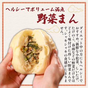 【 専門店の味 】 野菜まん 5個 中華まん