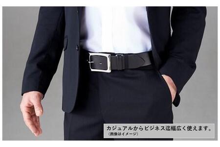 27・1-2 栃木レザー極厚一枚革ベルト チョコ