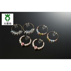 101902-10　ノンホールピアス・フープタイプ３ペアセット