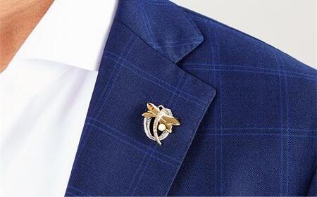 101908-2　男の開運アクセサリー「勝ち虫トンボ」ピンブローチ