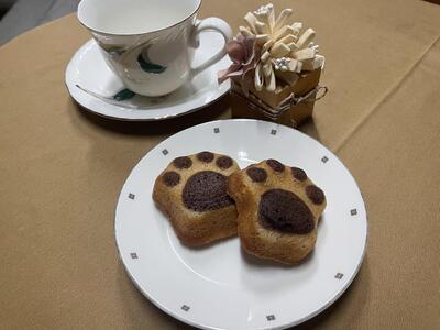 フィナンシェ かわいい肉球型 7個入り