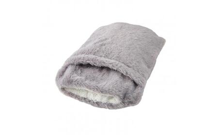 ELPA 冷え対策 蓄熱式湯たんぽグレー TY-KDR01GY