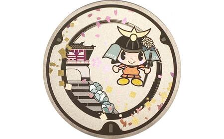 チタン製ミニチュアマンホール・メダルセット <大東市 ダイトンと慈眼寺>