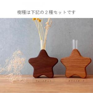 星型花瓶2種セット