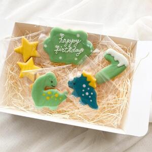 お誕生日クッキー〈恐竜〉merry.cooking【数字:9】