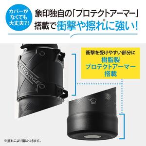 象印 ステンレスクールボトル「 TUFF 」 1.0L SDHB10【カラー:ブラック(BA)】