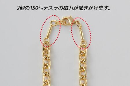 PD3-4-3 極太「レクタンブル磁気ネックレス」